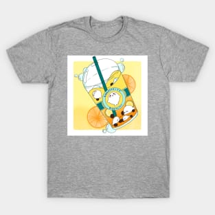 Seal and Lemon Bubble Tea T-Shirt